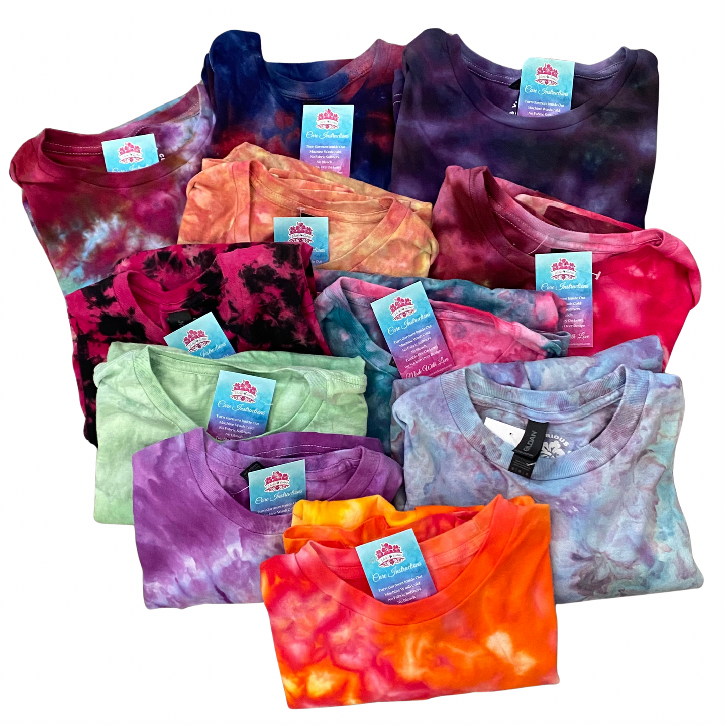 CLAIM ON LIVE Tie Dye Apparel