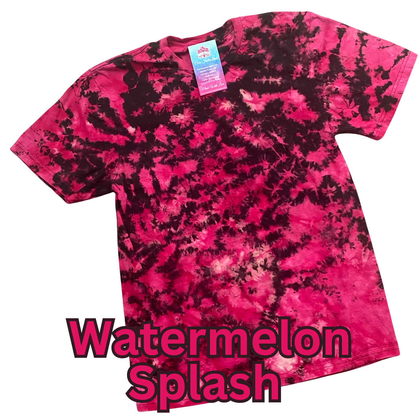 Reversed Custom Tie Dye Apparel