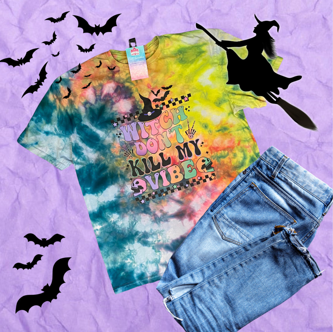 Witch Don’t Kill My Vibe DTF Print