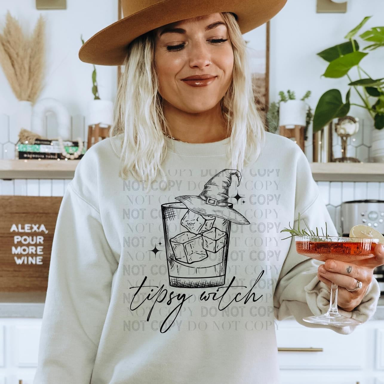 Tipsy Witch Print