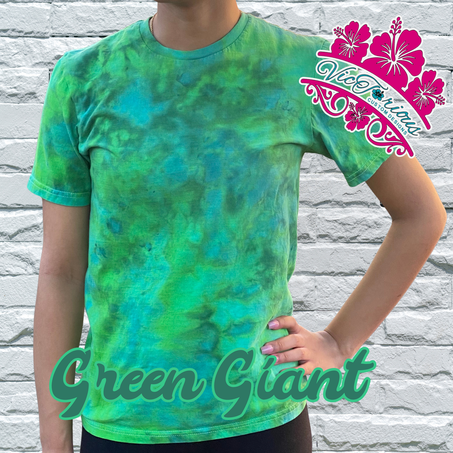 Tie Dye Apparel Green Giant Color