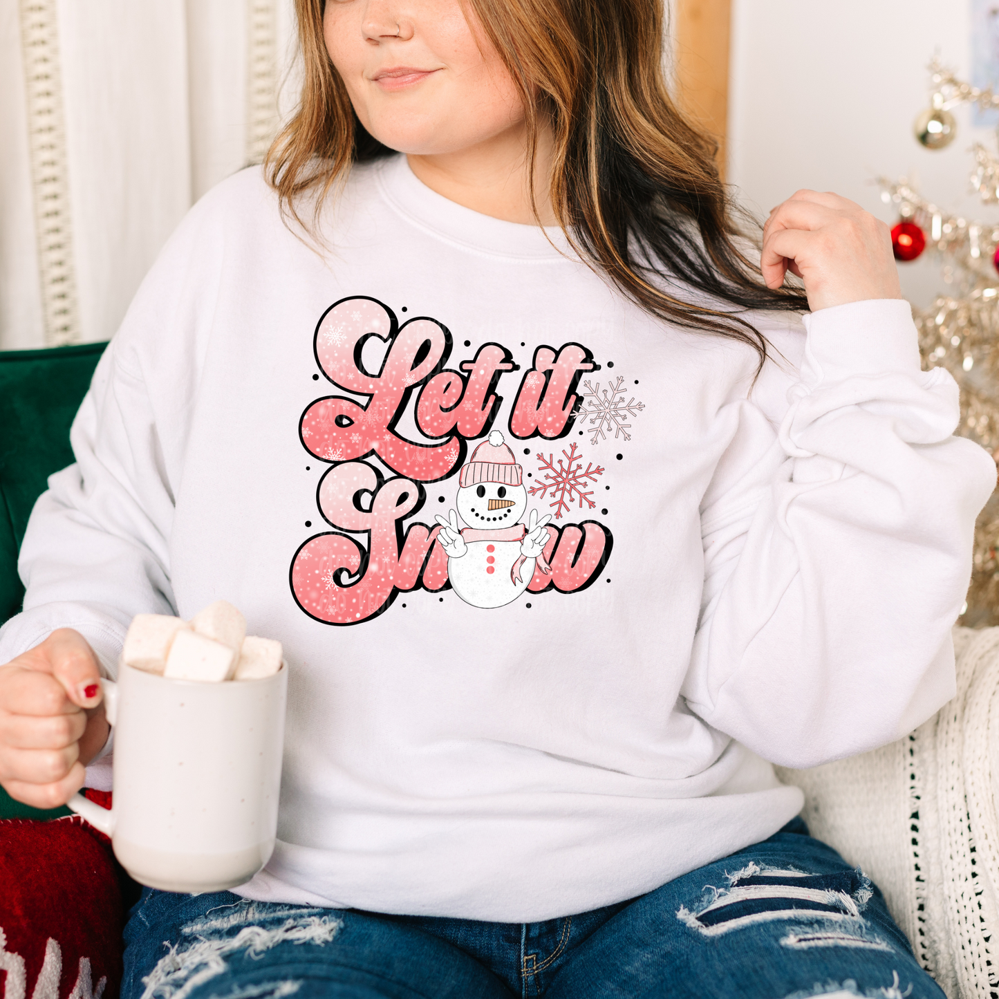 Let it Snow DTF Print