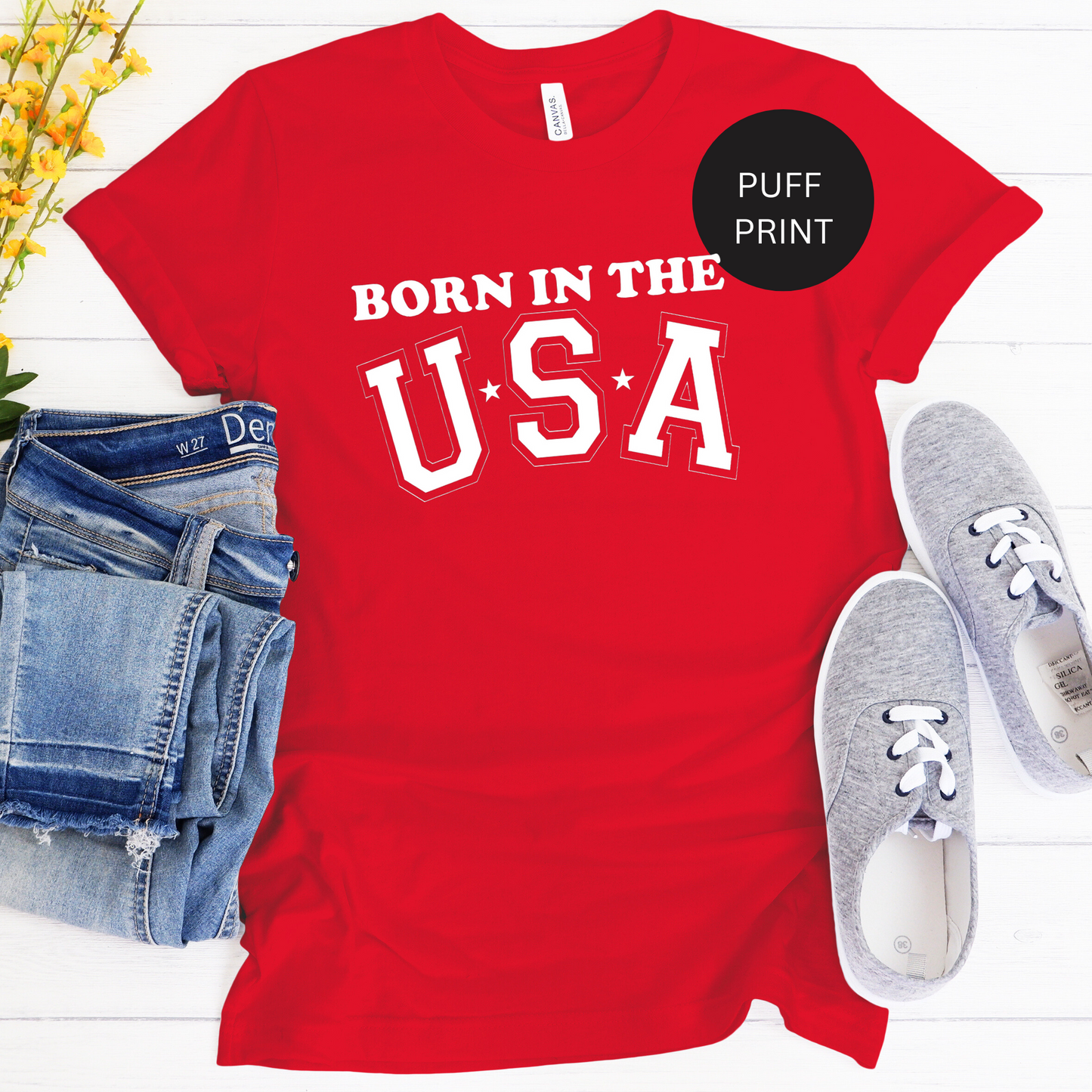 Born in The USA PUFF Print