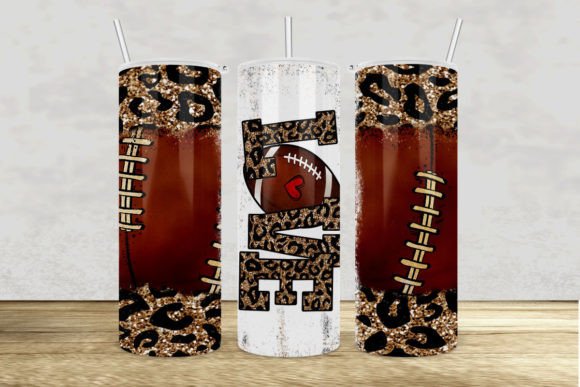 Football Tumbler Wrap  Football Sublimation Tumbler Designs