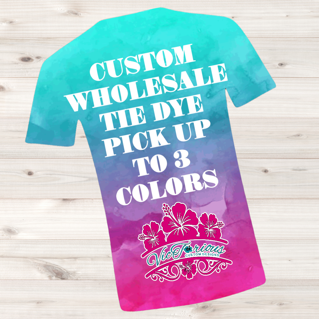 Custom Wholesale Tie Dye
