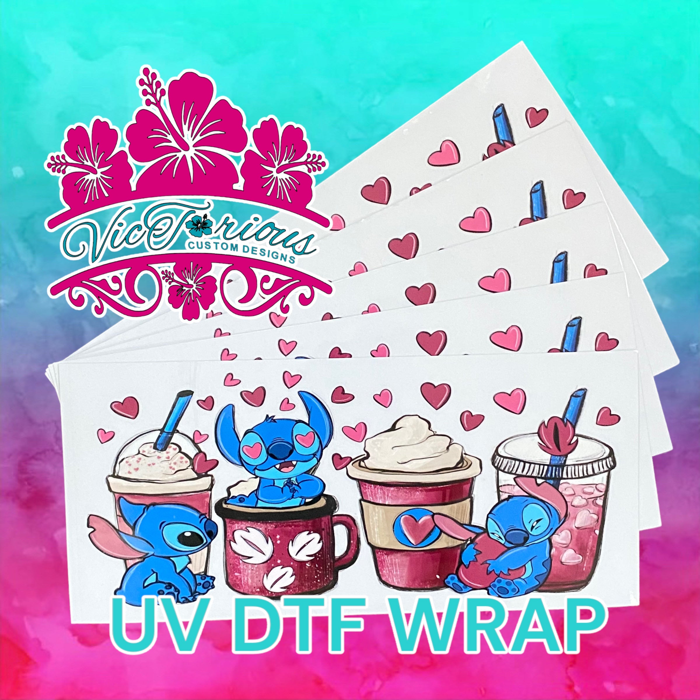 UV DTF 16oz Cup Wrap - Daily Reminders