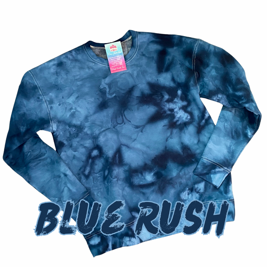 Blue Rush Tie Dye Apparel