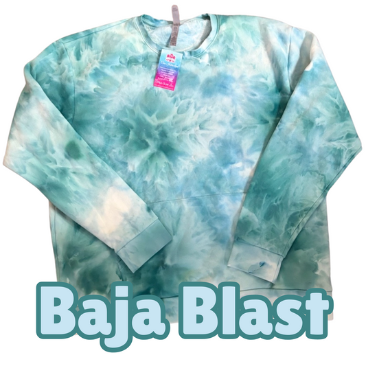 Baja Blast Color Tie Dye Apparel