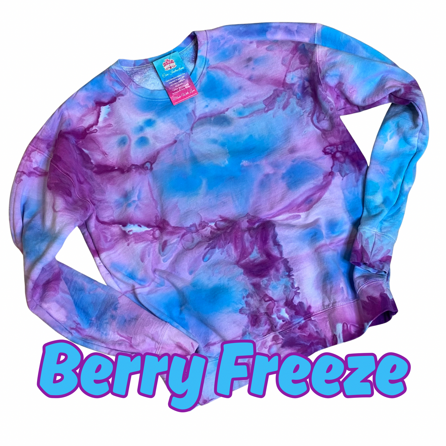 Berry Freeze Tie Dye Apparel
