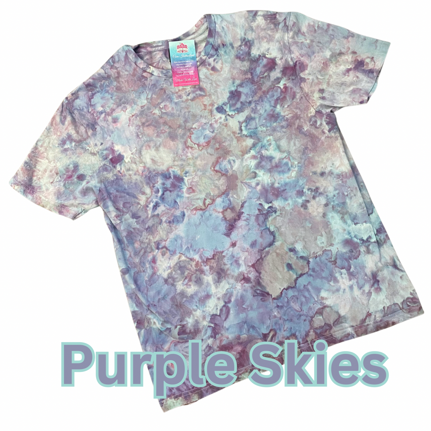 Purple Skies Tie Dye Apparel