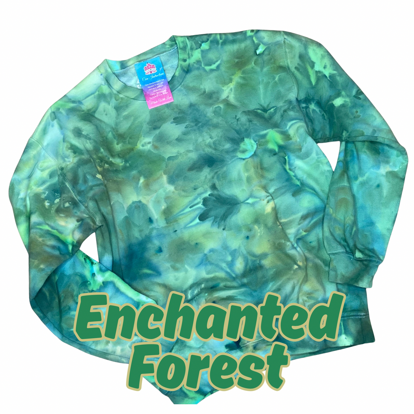 Enchanted Forest Tie Dye Apparel