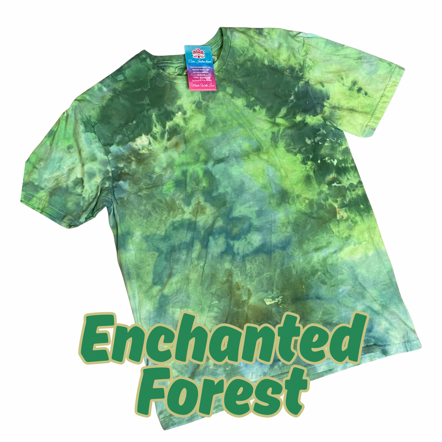 Enchanted Forest Tie Dye Apparel