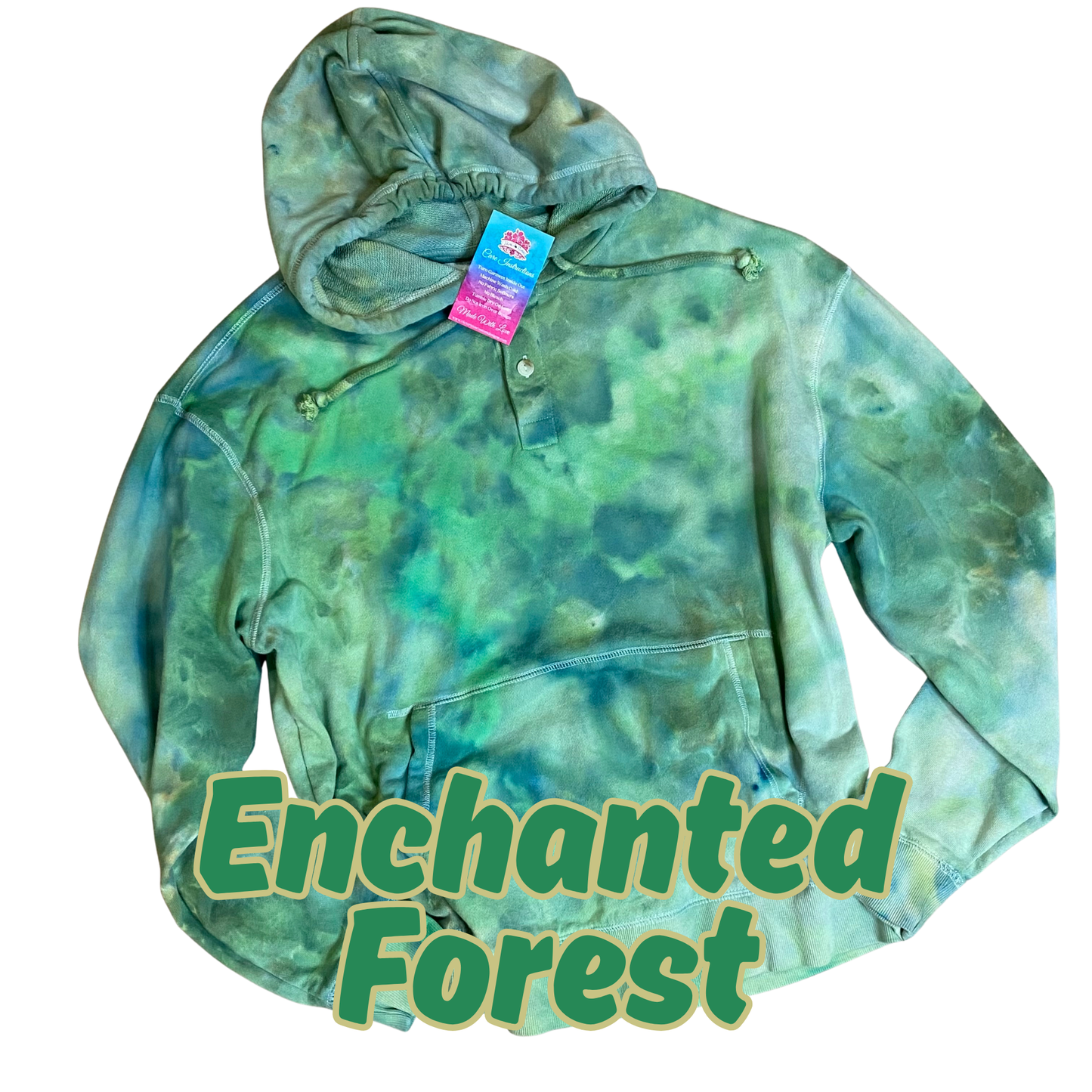 Enchanted Forest Tie Dye Apparel