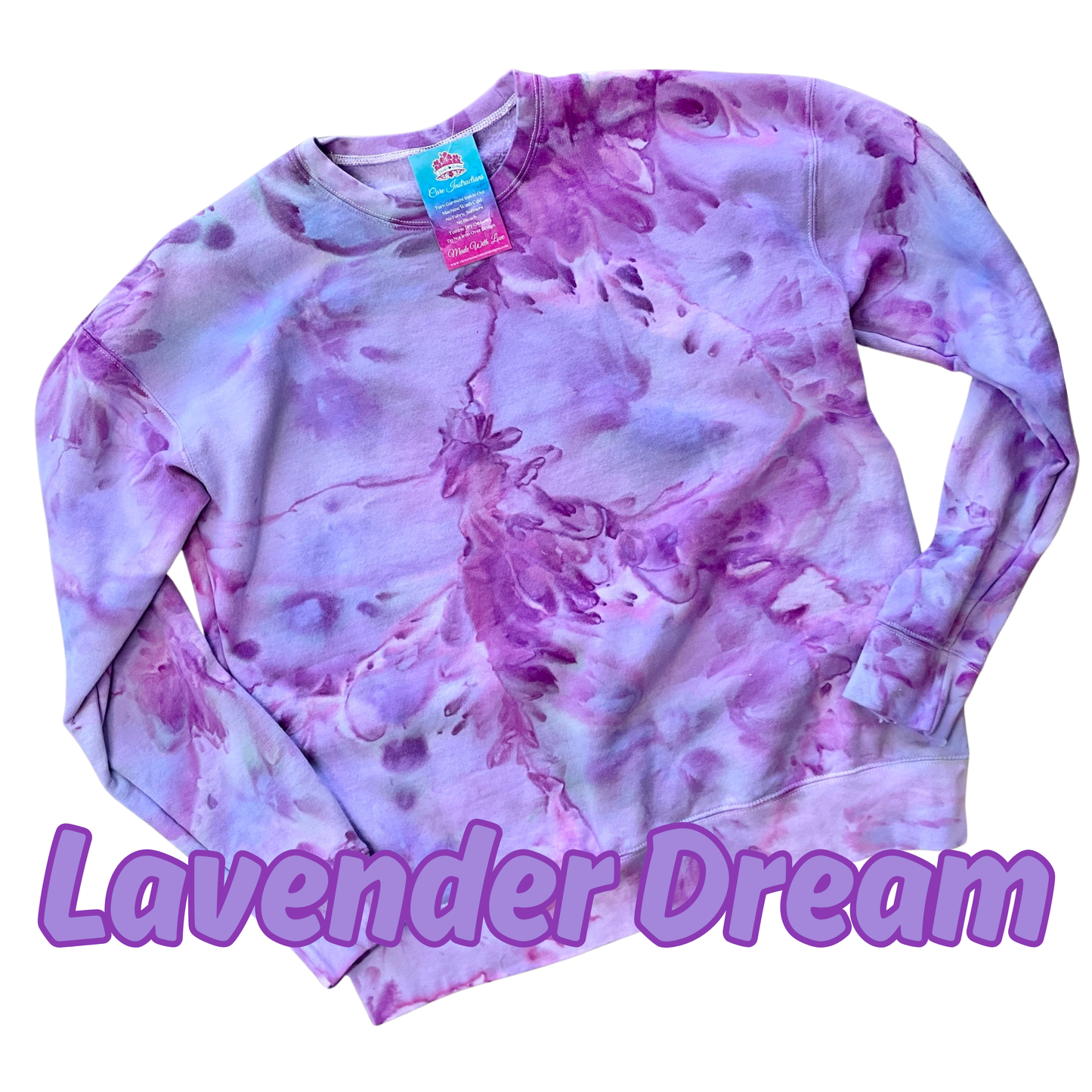Lavender Dream Tie Dye Apparel