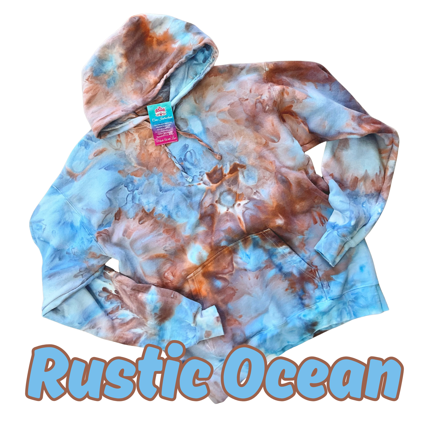 Rustic Ocean Tie Dye Apparel