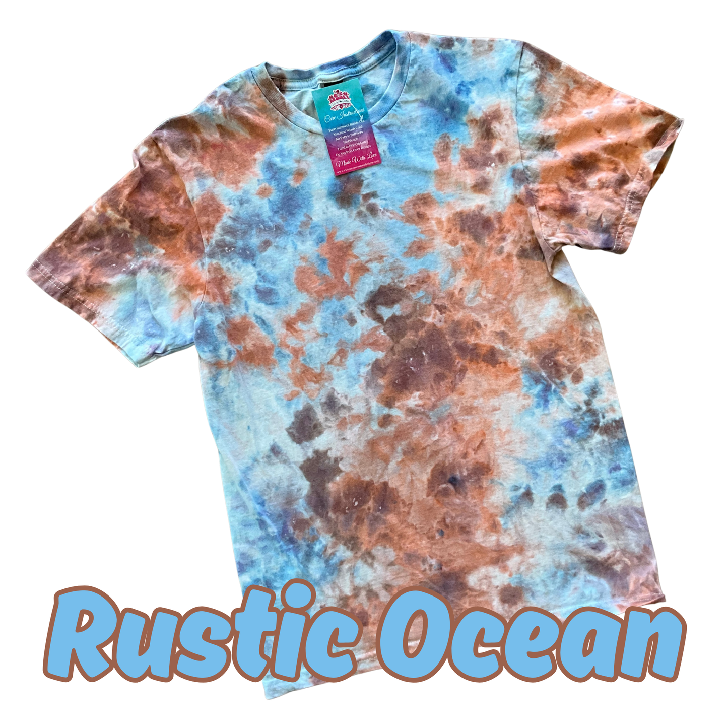 Rustic Ocean Tie Dye Apparel