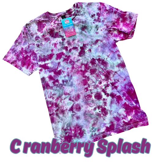 Cranberry Splash Tie Dye Apparel