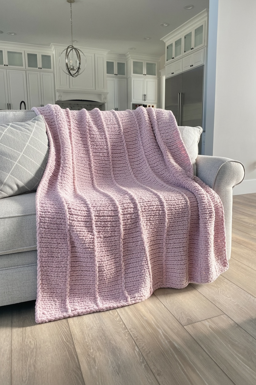 MADE TO ORDER CUSTOM CHUNKY KNIT BLANKETS