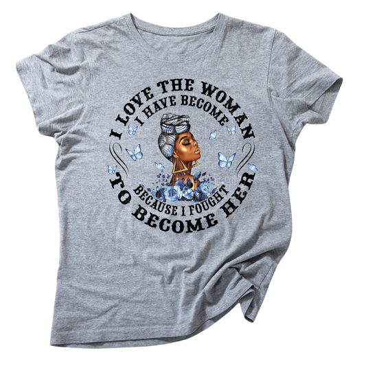 I Love The Woman Print-SHIRT NOT INCLUDED to