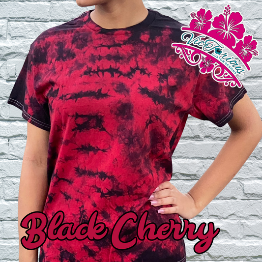 Black Cherry Tie Dye Tshirt