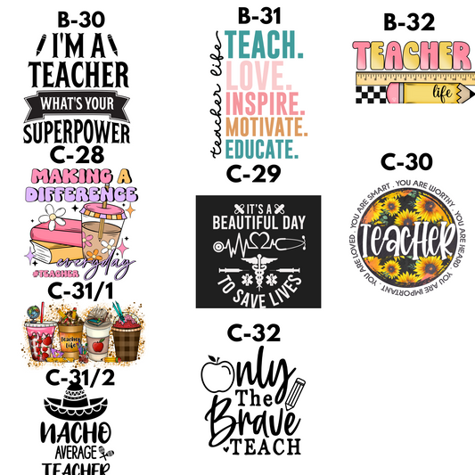 Occupation Graphic Designs