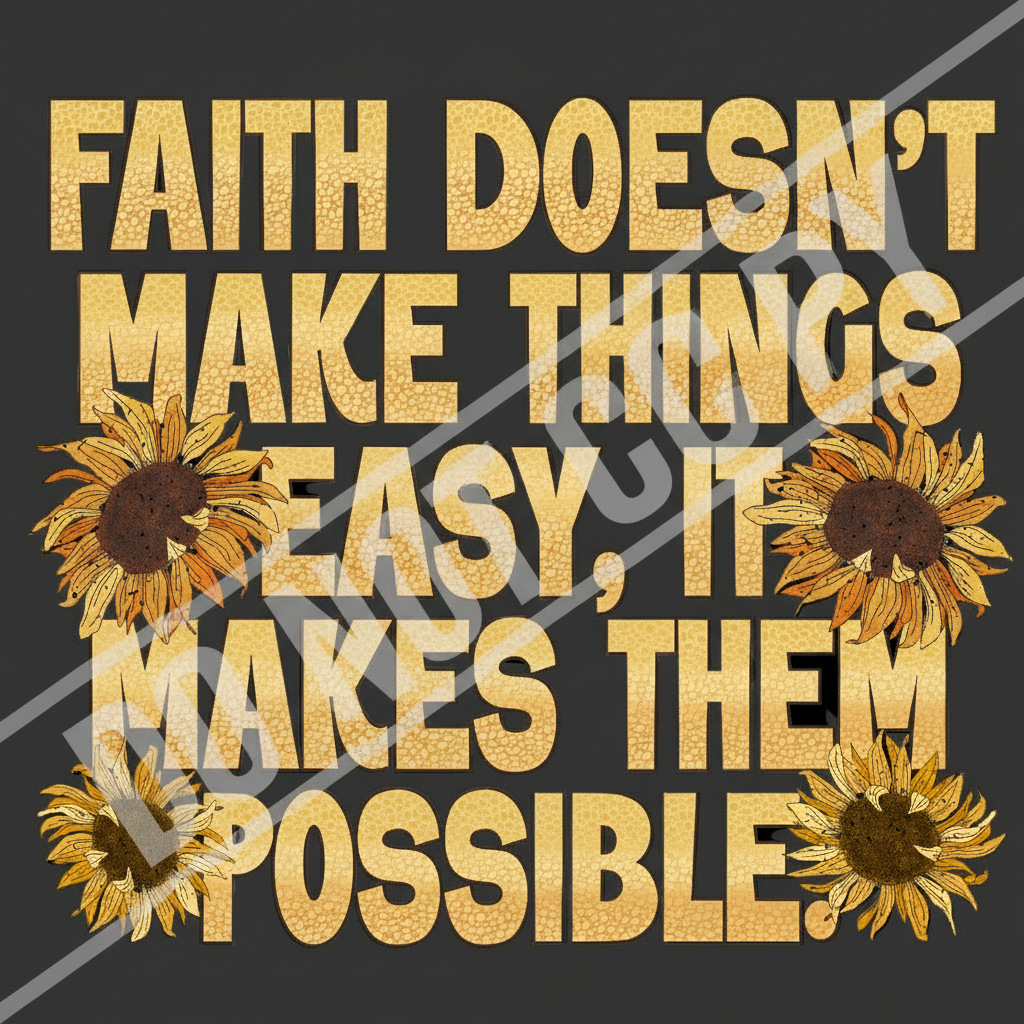 Faith Related Graphic Designs