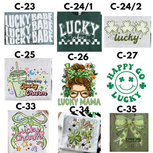 St. Patty’s Graphic Designs