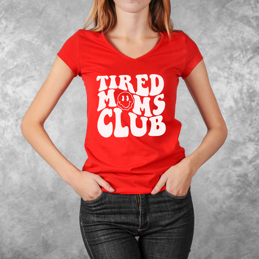 Tired Moms Club Print