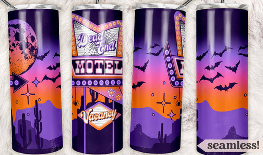 Dead End Motel Sublimation Tumbler Wrap