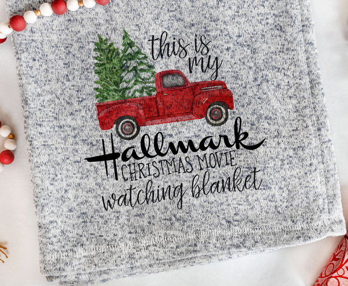 Hallmark Watching Blanket Sublimation Transfer – Victoriouscustomdesigns