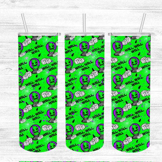Well Well Well Sublimation Tumbler Wrap